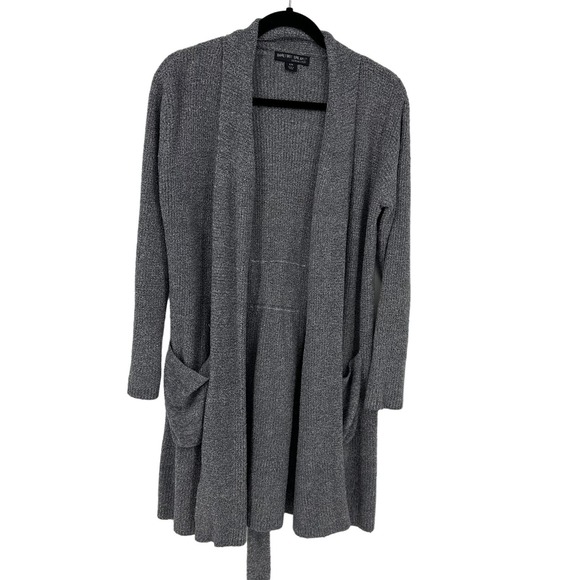 Barefoot Dreams Other - Barefoot Dreams Robe size small gray pockets tie cozy casual